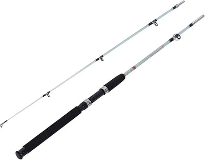 Crocodile Solid Fibre Spinning Fishing Rod – Heavy Duty Fiberglass Rod for Freshwater & Saltwater Fishing, Strong Spinning Rod for Bass, Carp & Catfish
