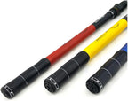 Close view of Xin Long Wei fishing rod handle grip strong non slip base with durable bottom cap